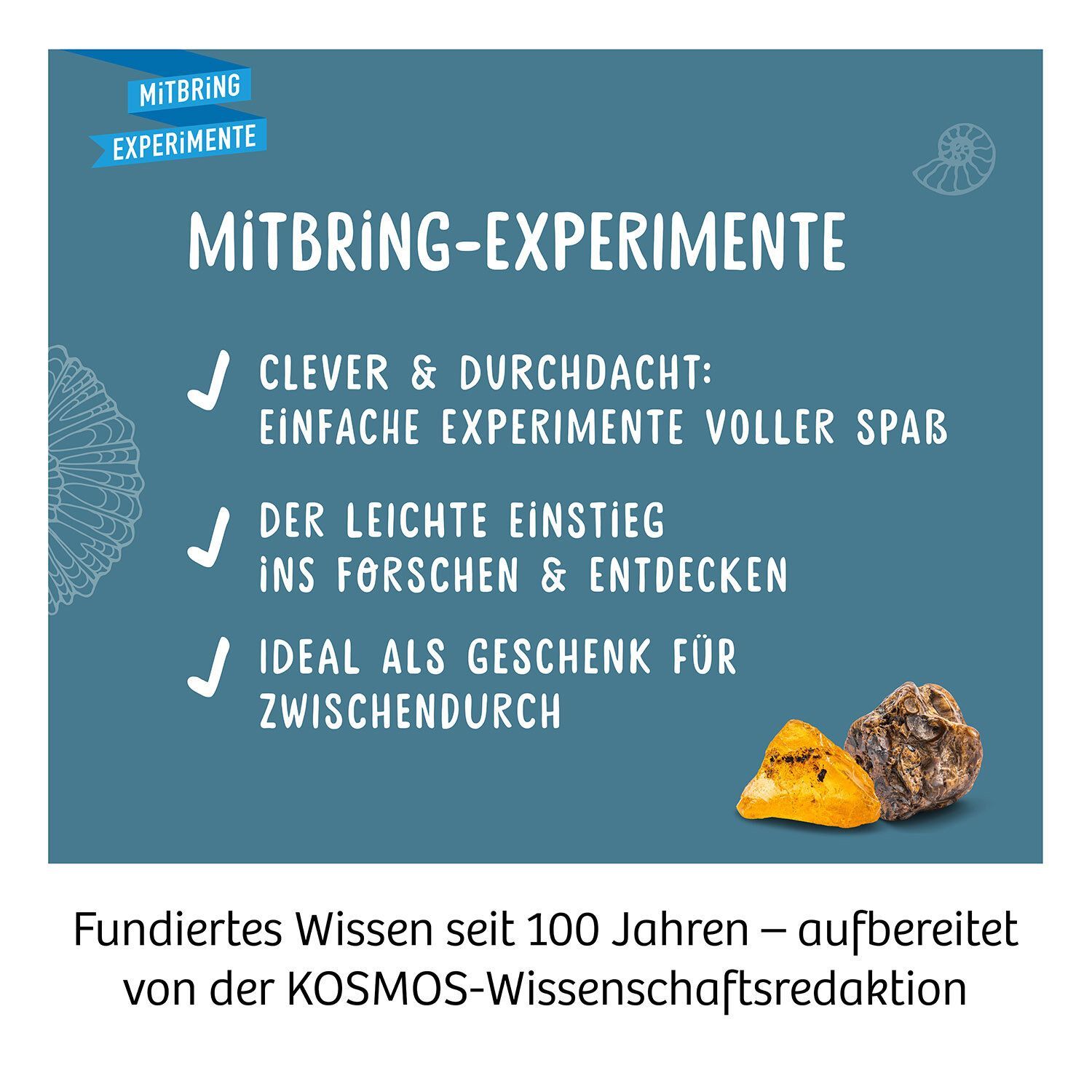 Experimentierkasten: Fossilien / Kosmos - Verlag