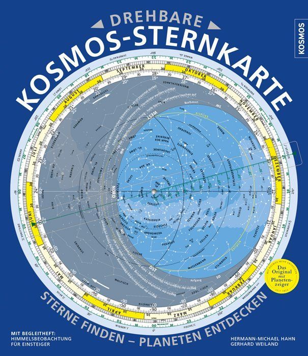 DREHBARE KOSMOS-STERNKARTE