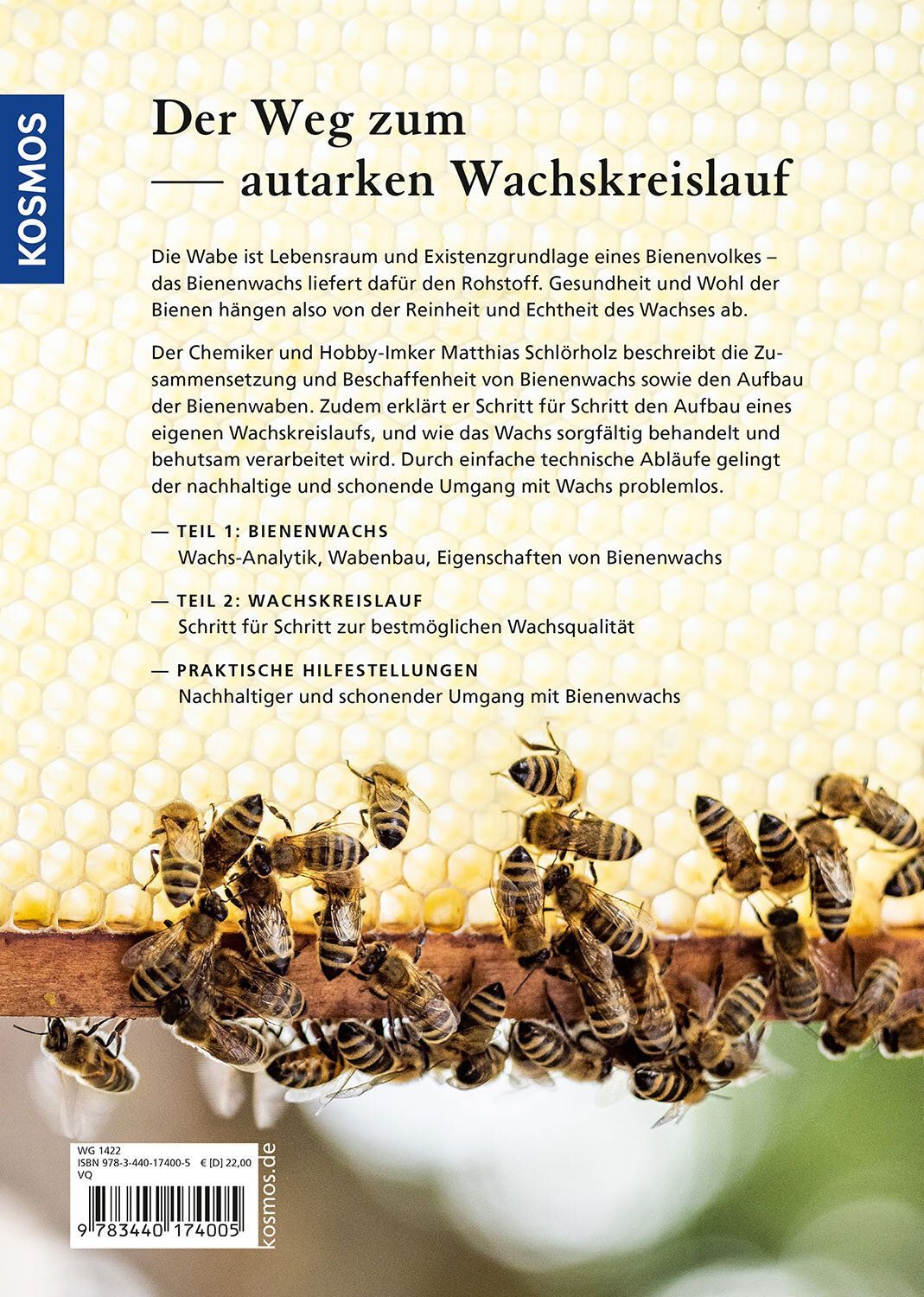 Buch:Bienenwachs und Wachskreislauf / Kosmos - Verlag