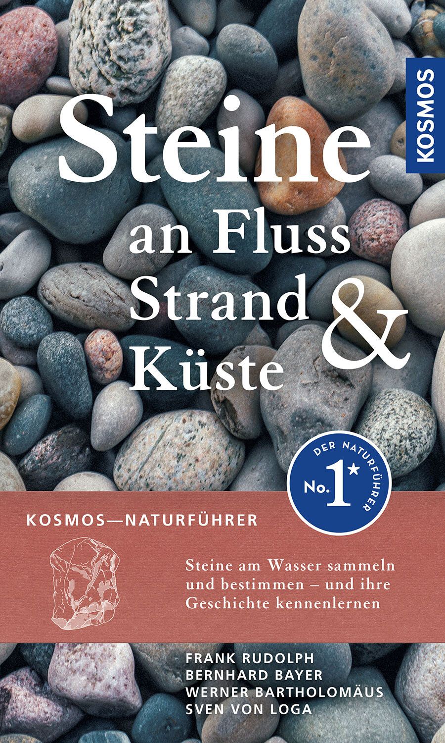Buch: Steine an Fluss Strand und Küste / Kosmos - Verlag