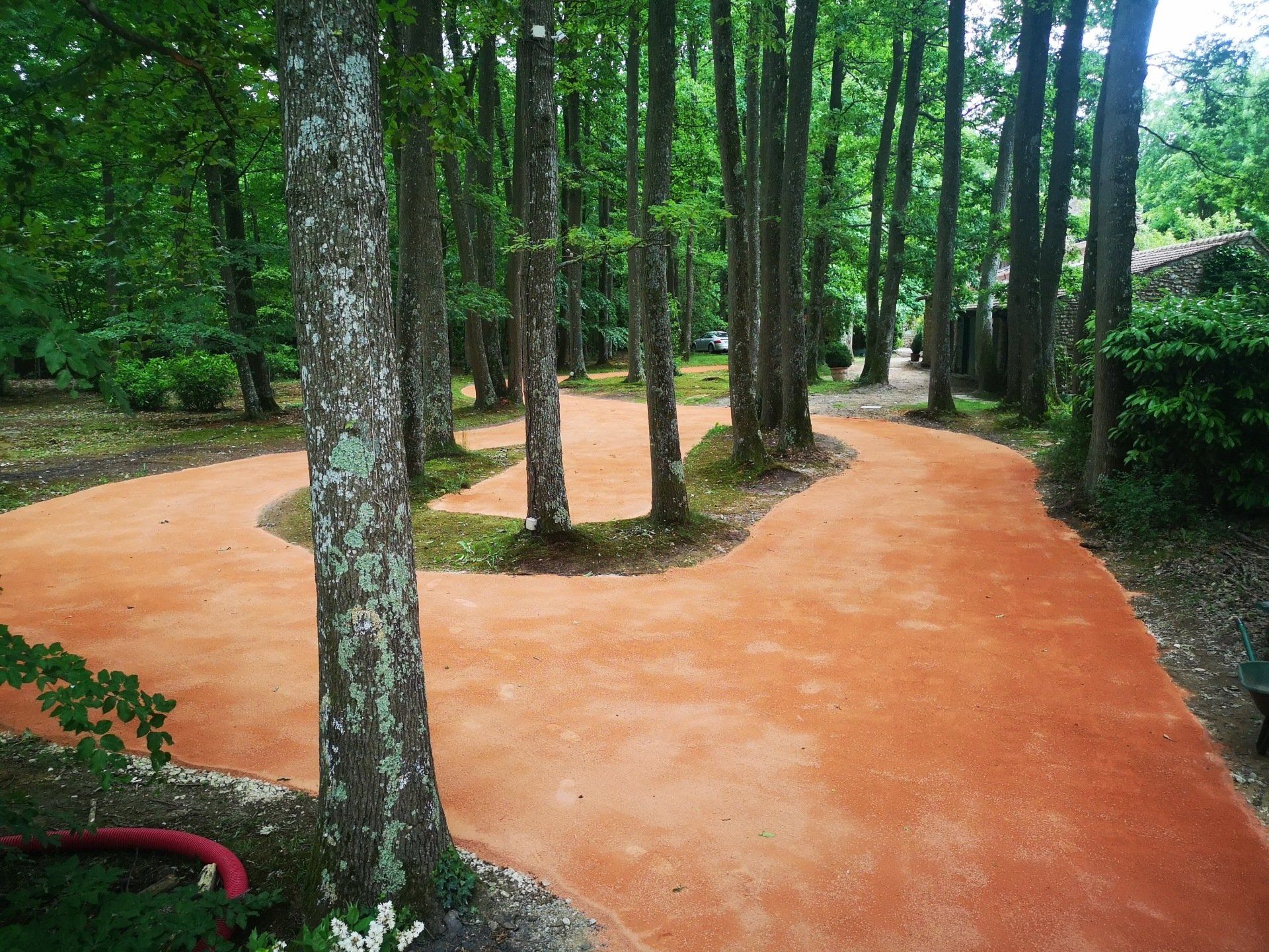 Espace vert terrassement