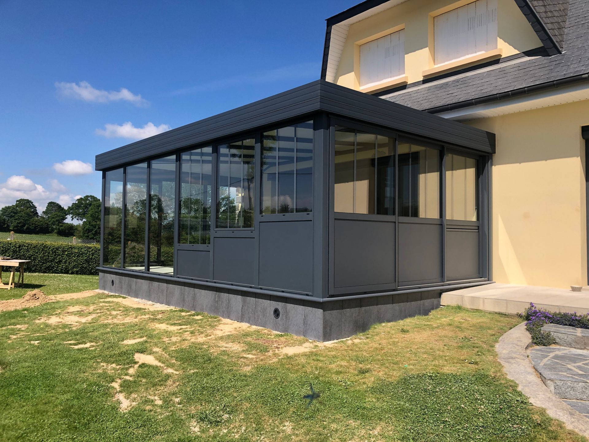 Véranda en aluminium