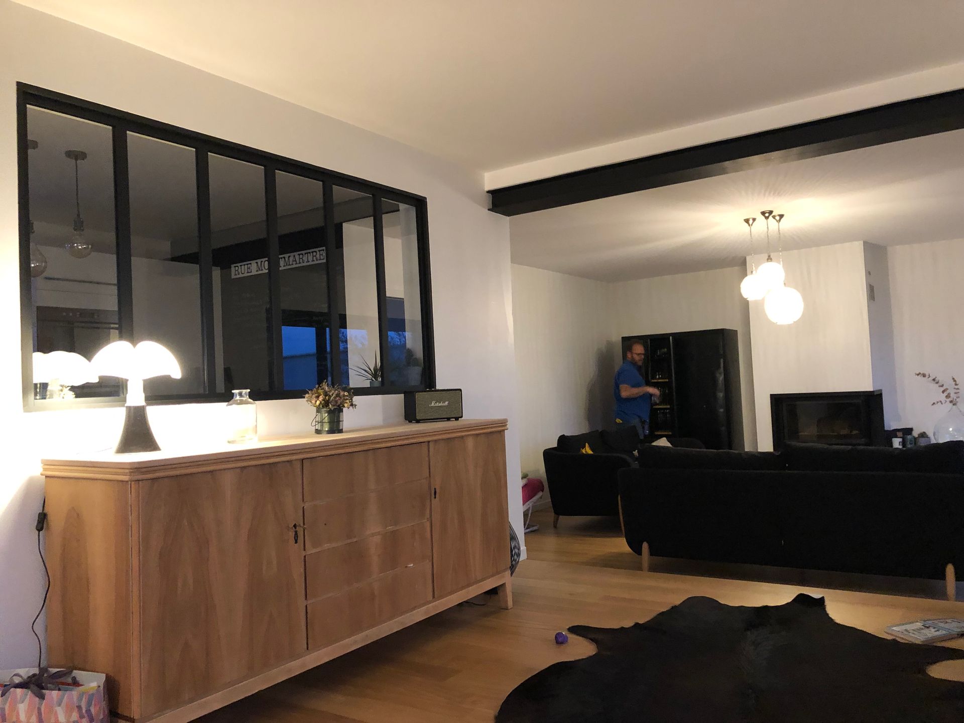 Salon entièrement rénové