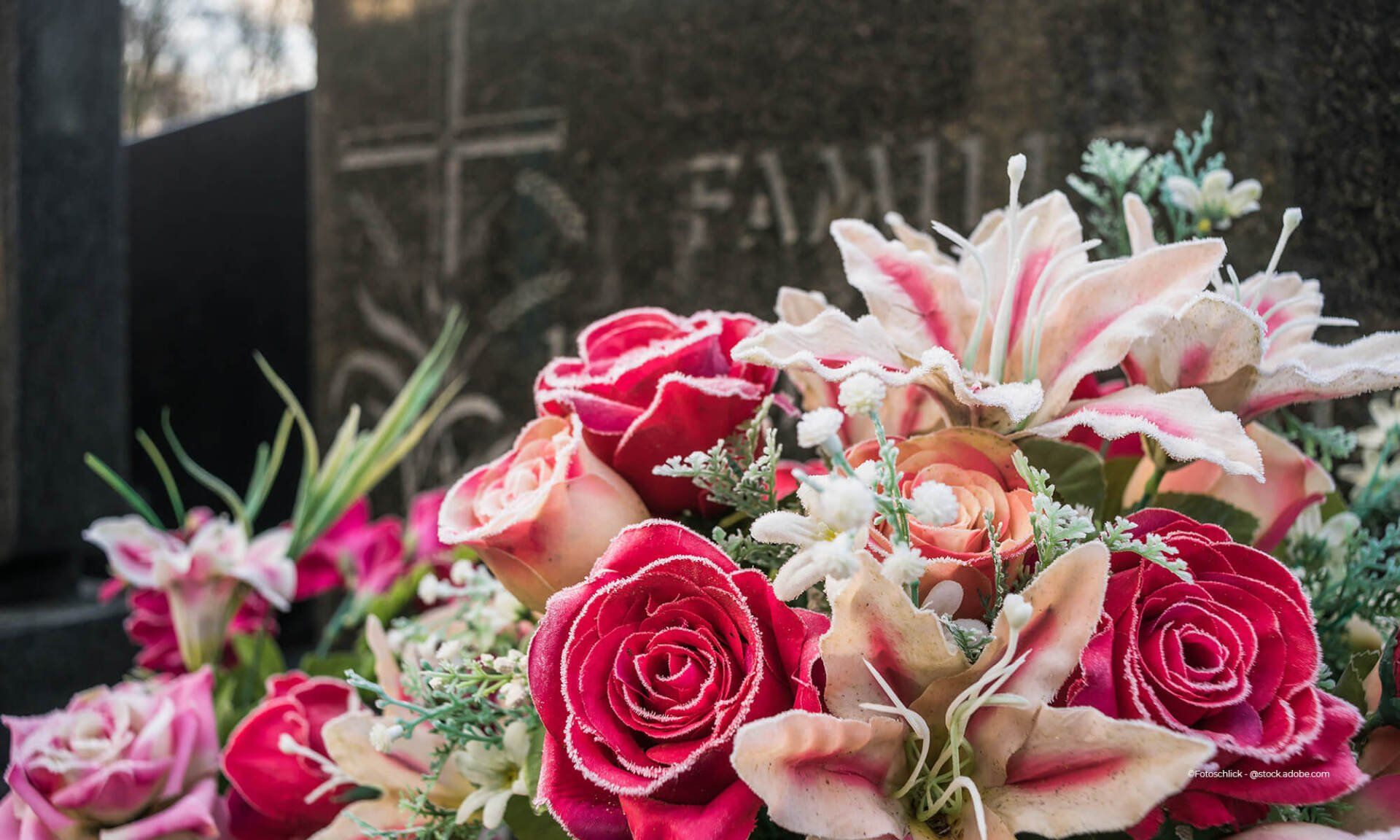 Florisitk mit bunten Blumen