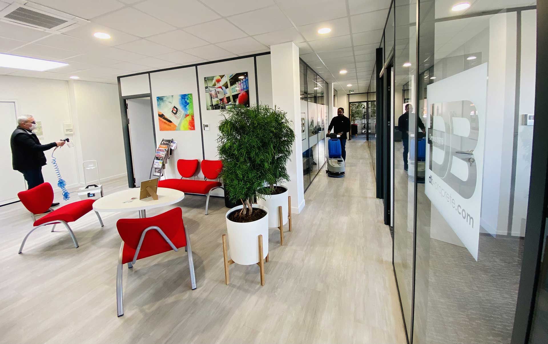 Bureaux de l'entreprise DB Propreté