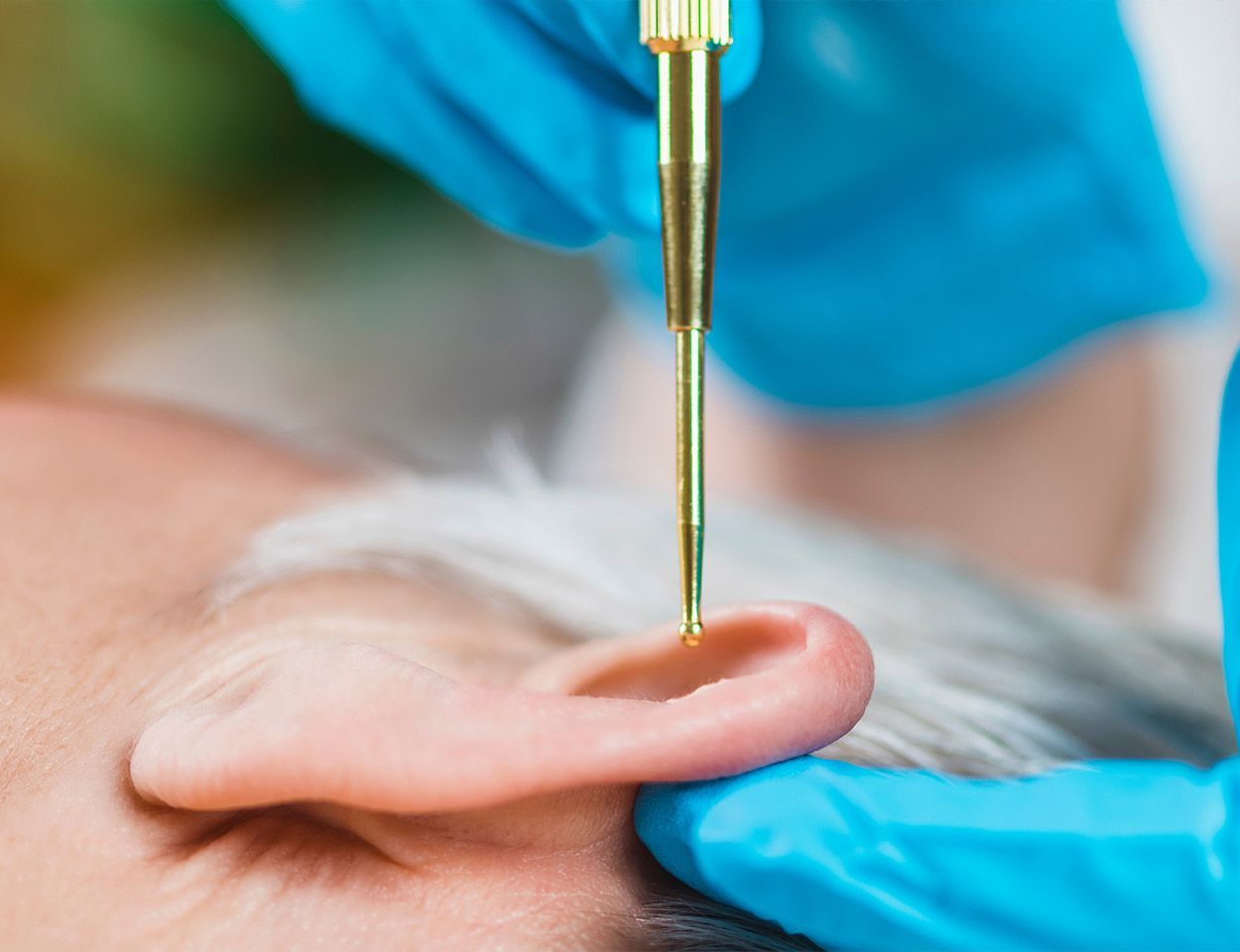 Gros plan sur une oreille