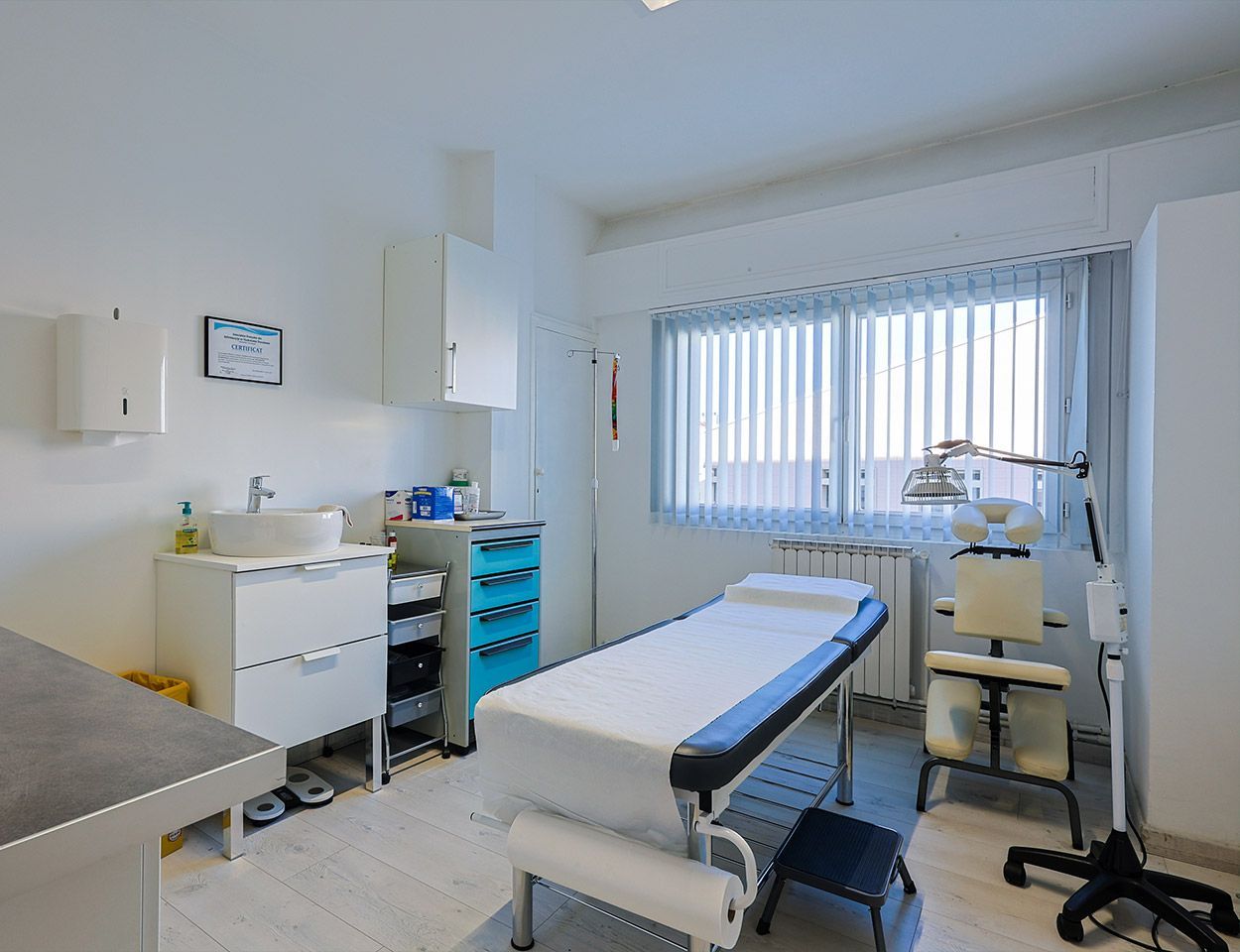 Salle de consultation médicale