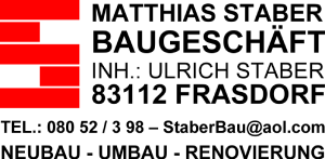 Baugeschäft Matthias Staber Logo
