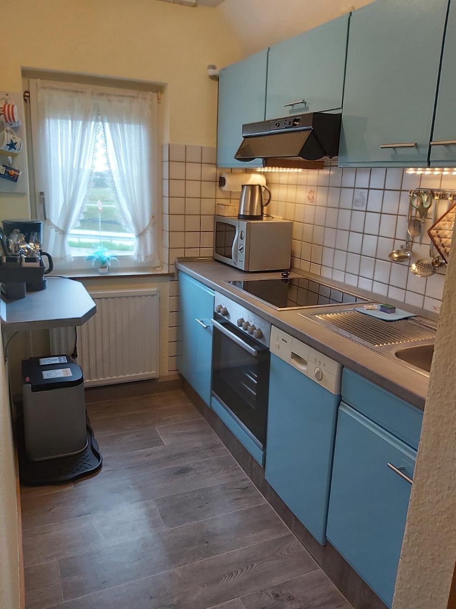 Küche Ferienwohnung 2 Deichstraße Carolinensiel