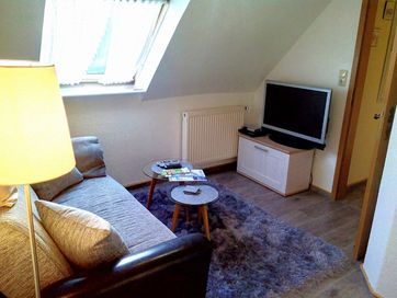 Gemütliches Wohnzimmer Ferienhaus Carolinensiel