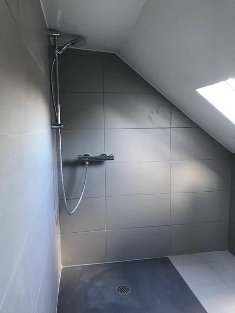 Douche d'une salle de bains