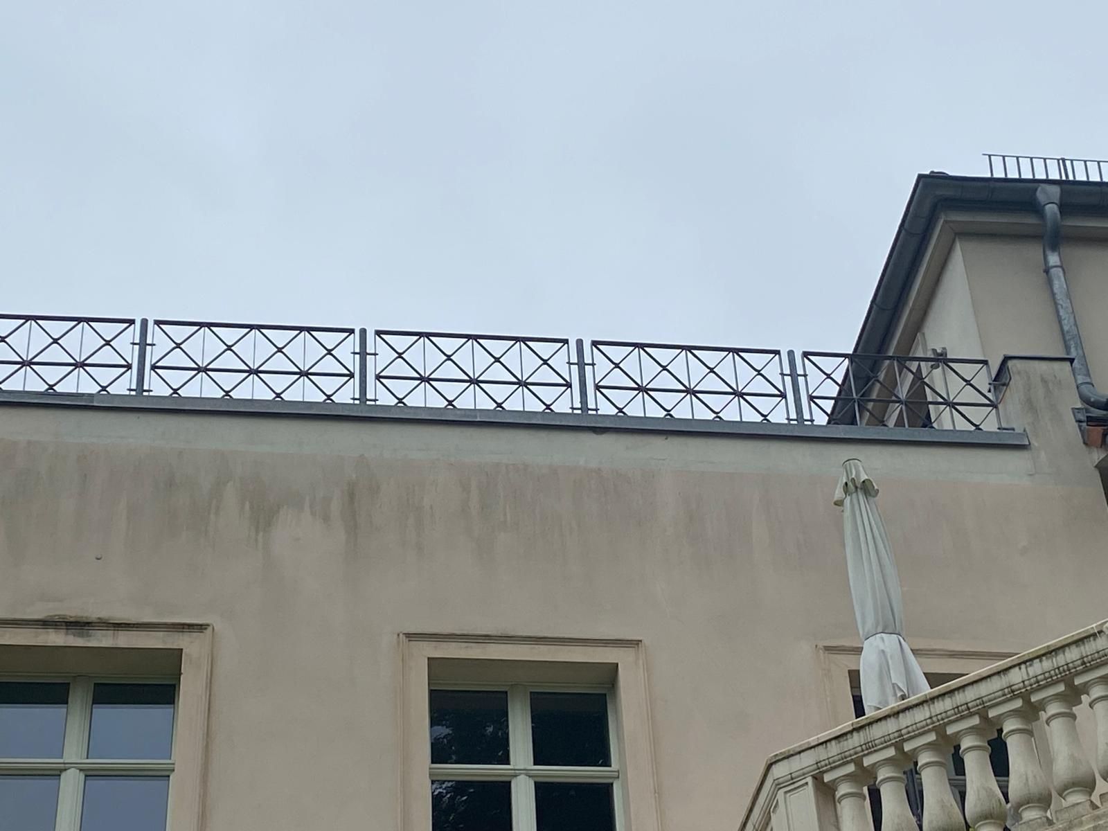 Balkonsanierung Sicht von unten