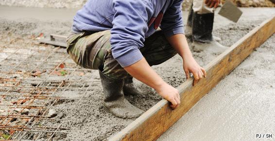 Entreprises de maçonnerie - Chape de béton, mise à niveau chantier