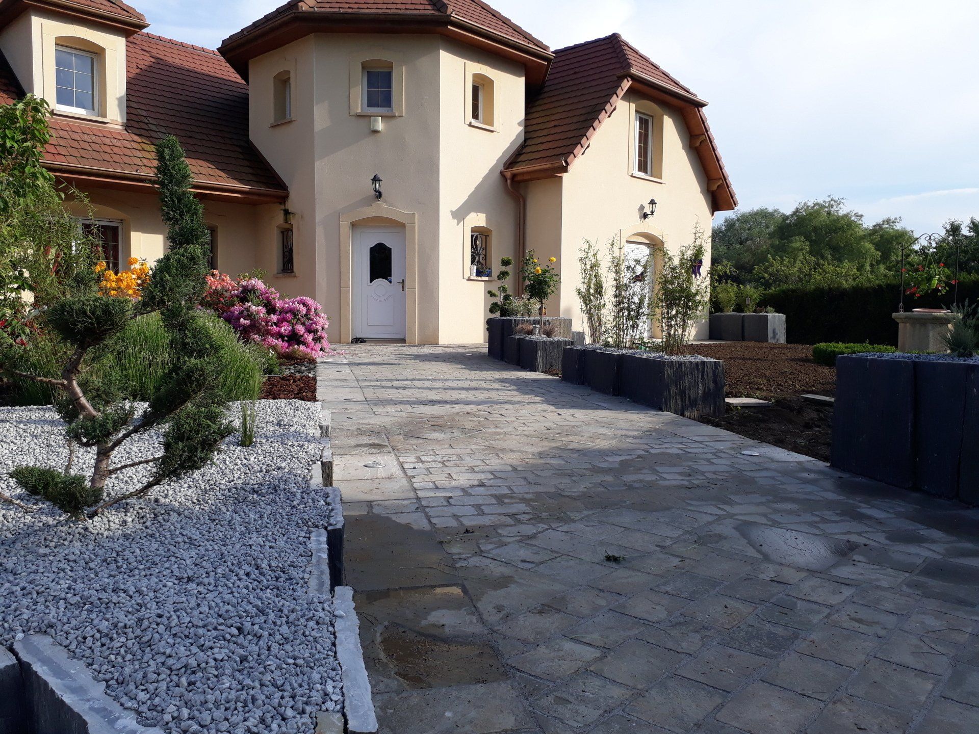 Aménagement dallage