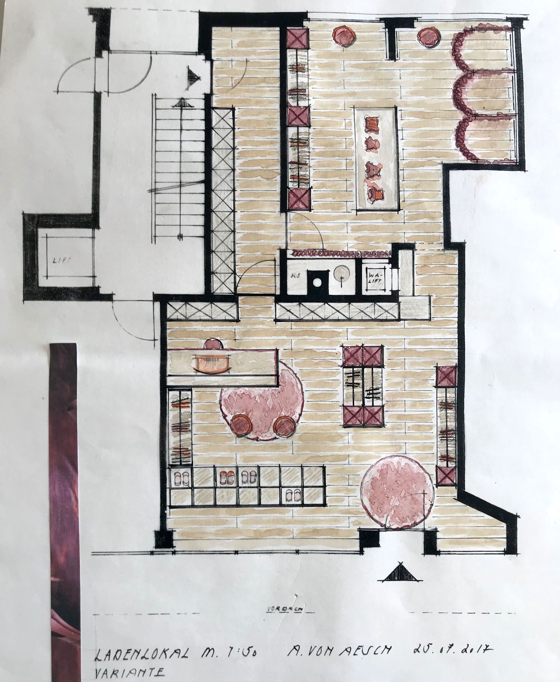 Projekt Variante Dienstleistungsfläche - Andrea von Aesch