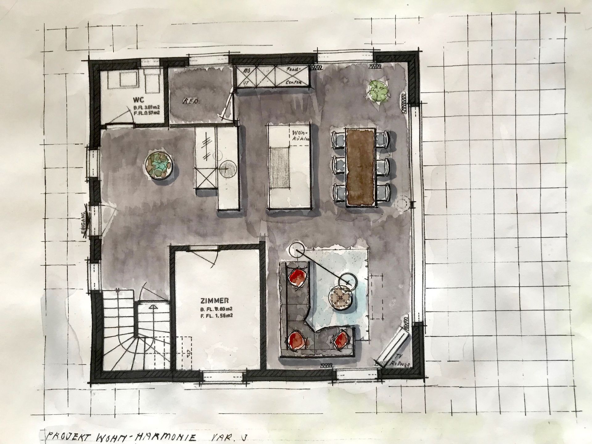 Projekt Umbau Erdgeschoss - Andrea von Aesch