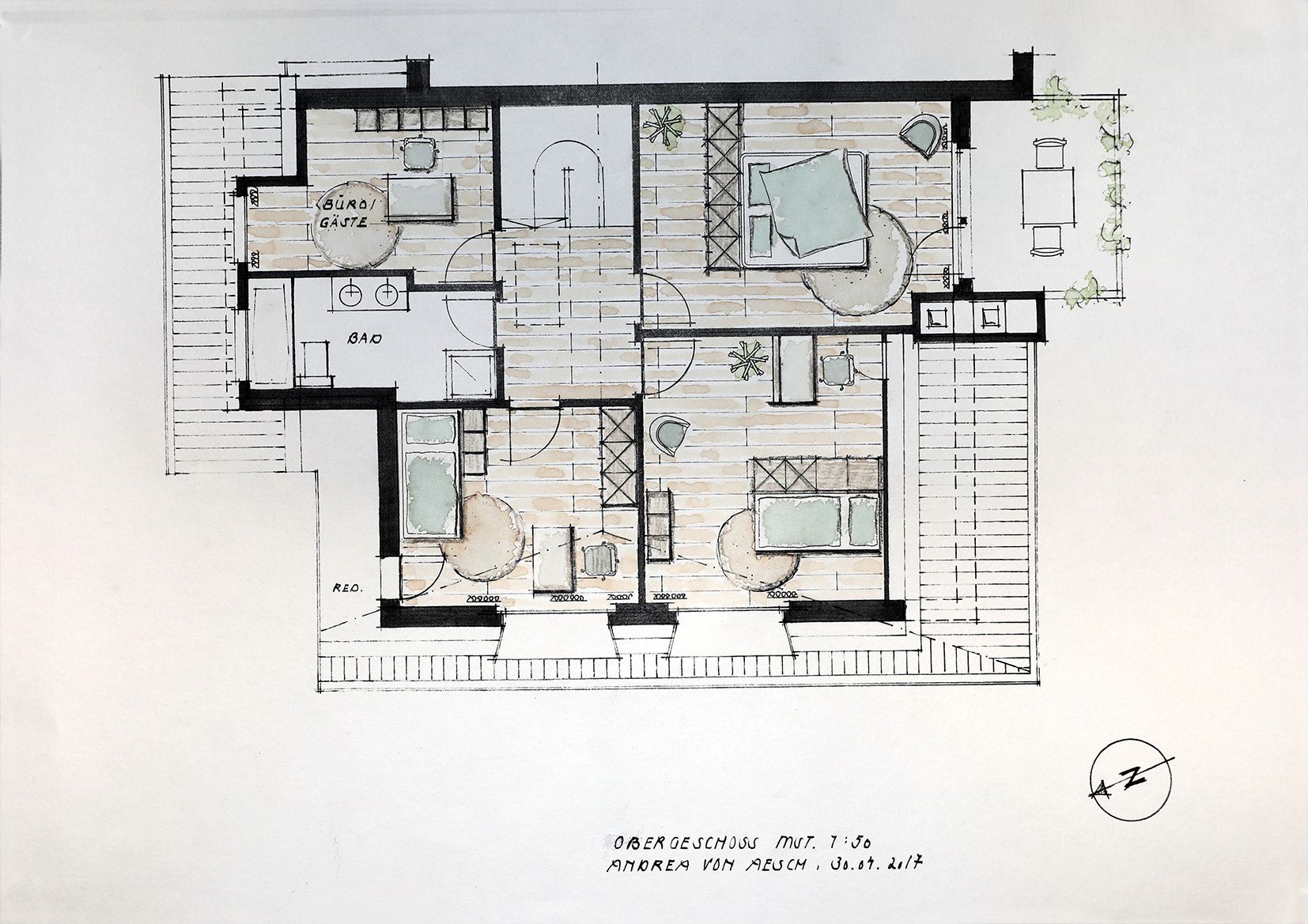 Projekt Umbau EFH, OG- Andrea von Aesch