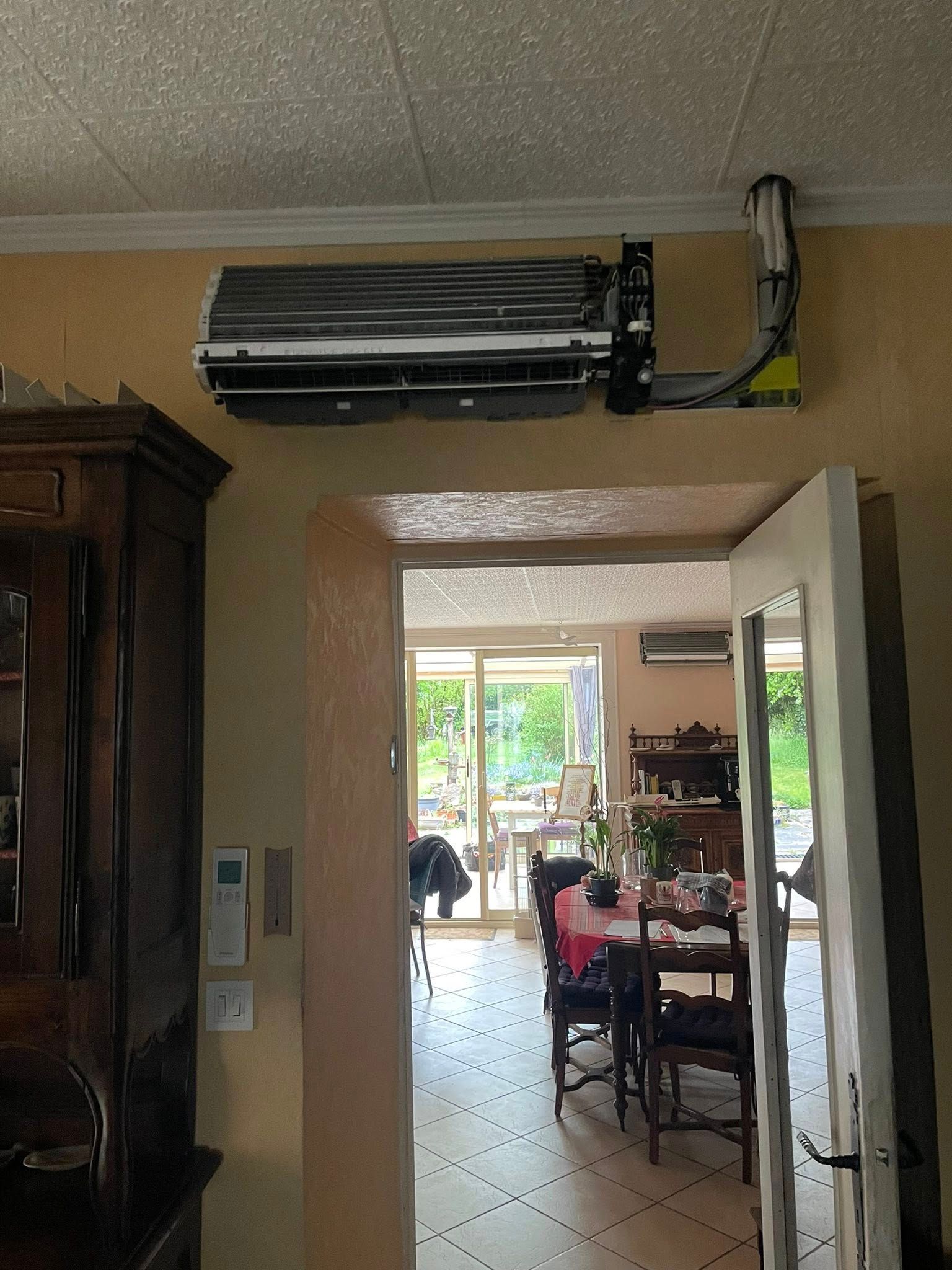 Une installation de clim