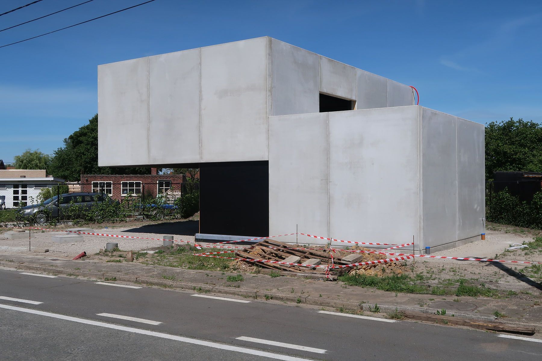 staalskeletwoning knesselare
