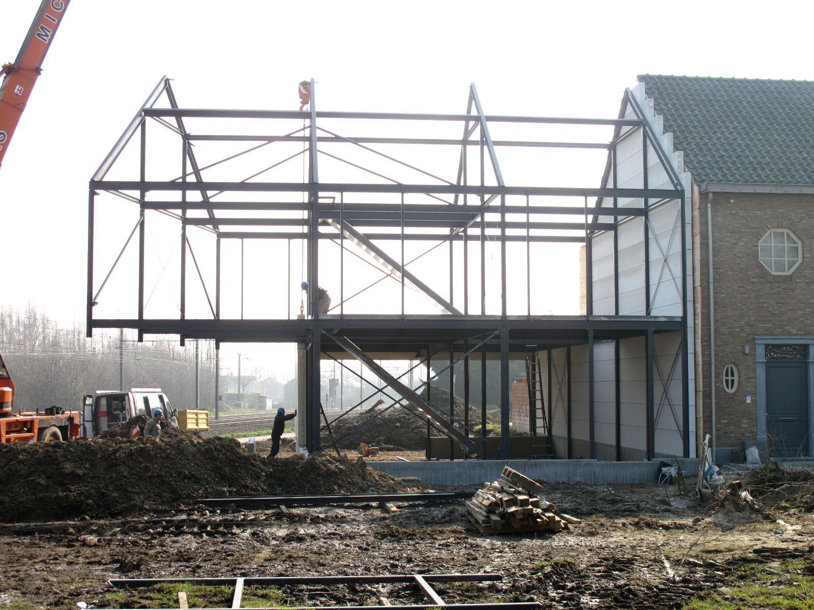 staalskeletwoning kontich