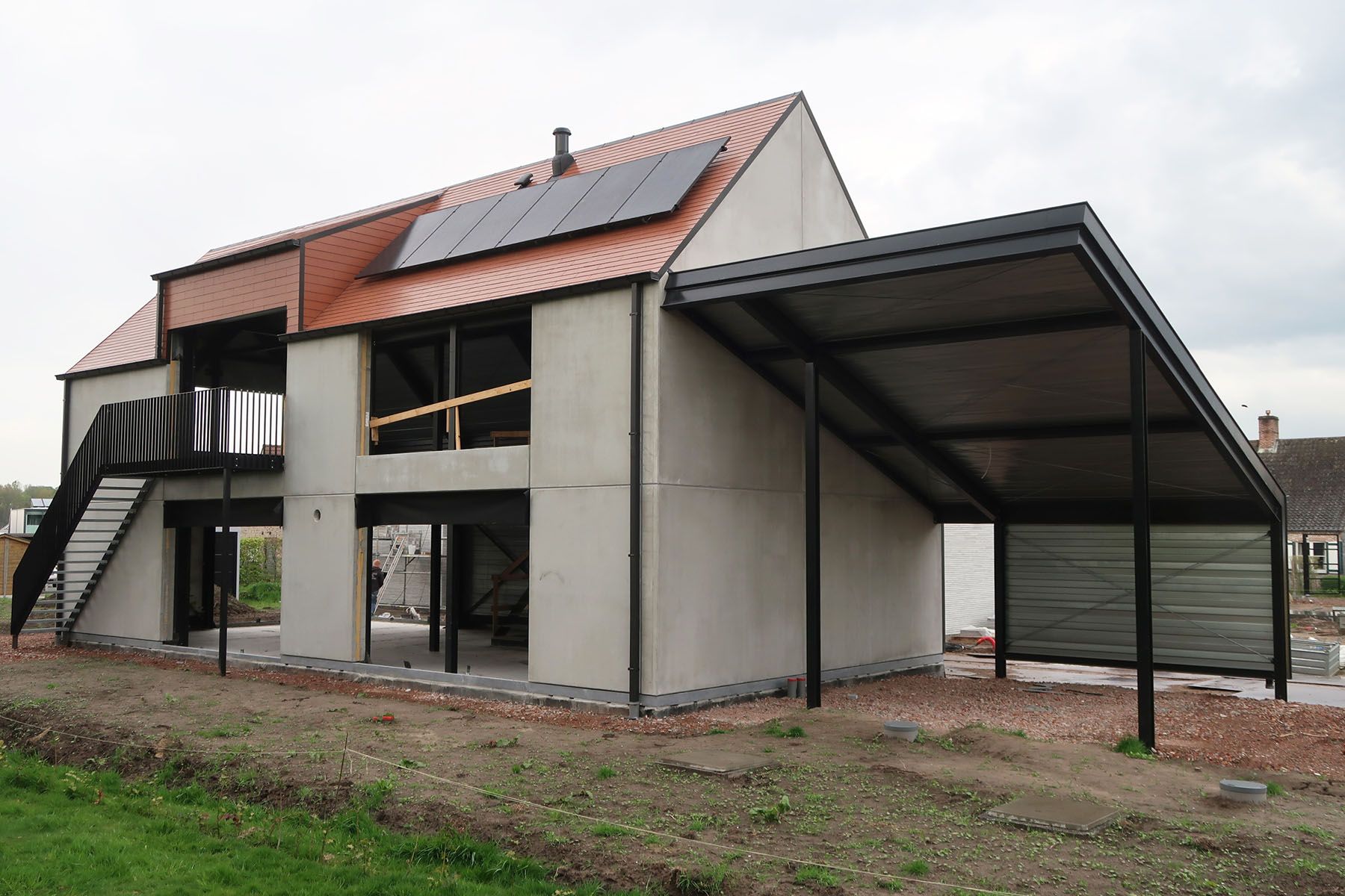 staalskeletwoning oostkamp