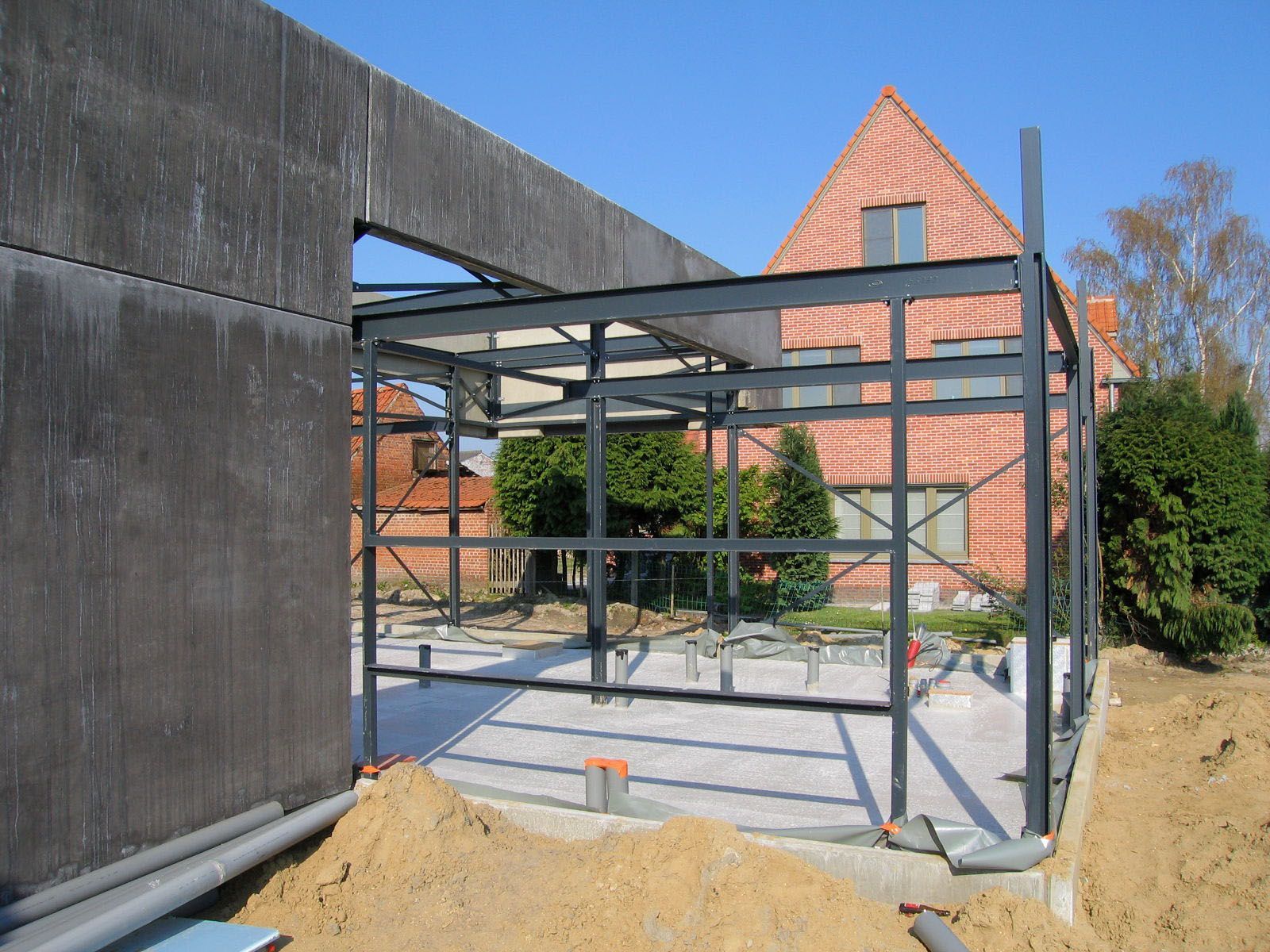 staalskeletwoning puivelde