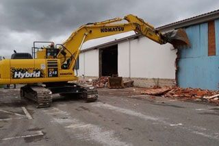 Demolição de edifício