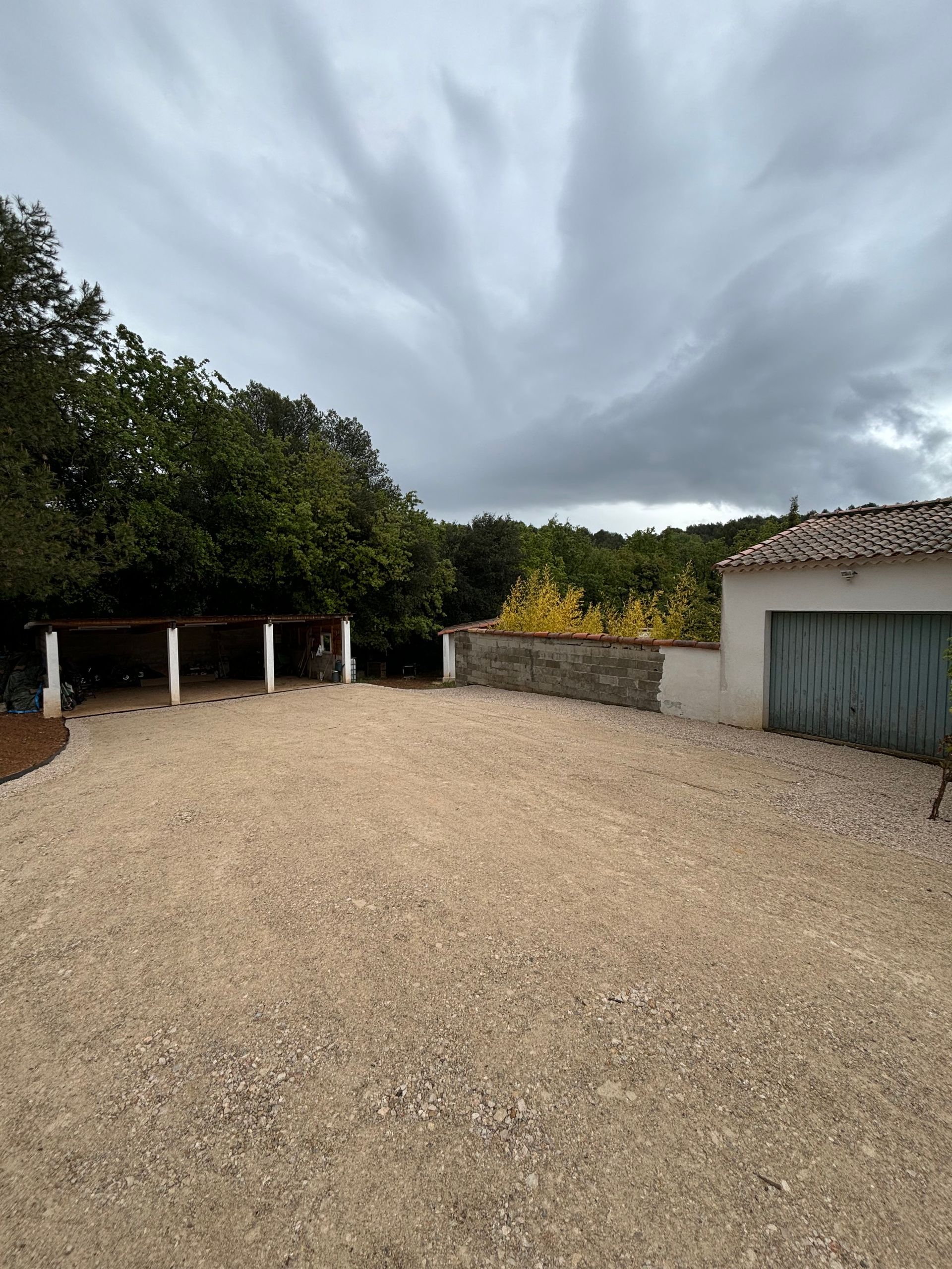 Aménagement d'une cour