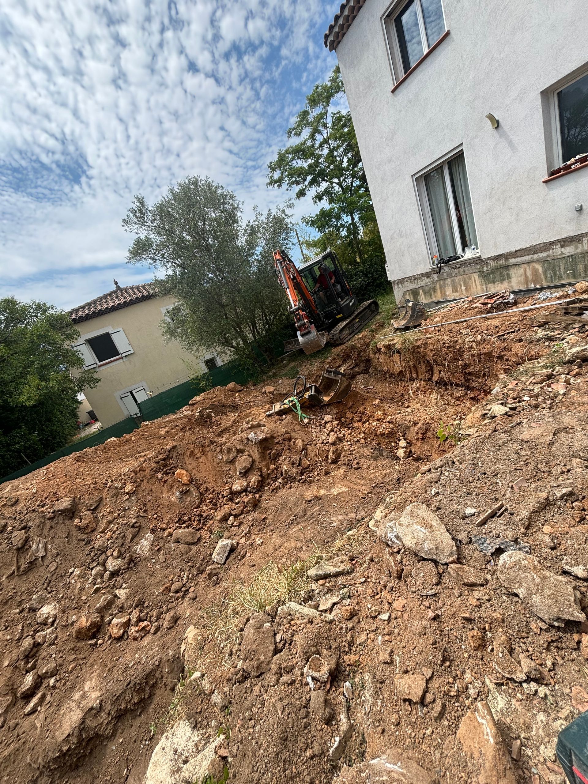 Travaux de terrassement