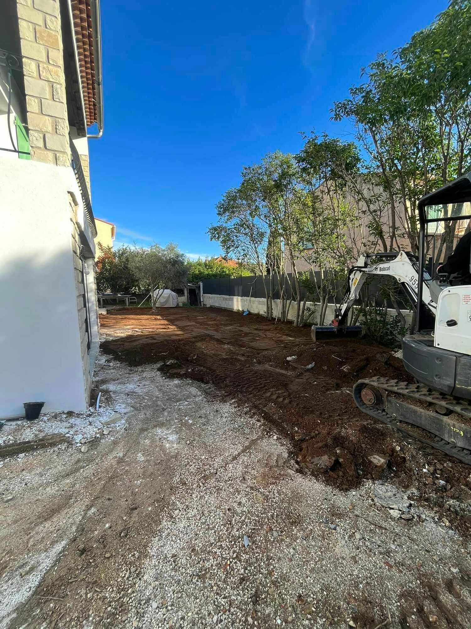 Travaux de terrassement