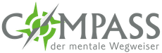 Das Logo von Compass – Der Mentale Wegweiser zeigt einen grünen Kompass.