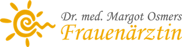 A logo for dr. med margot osmers frauenarztin