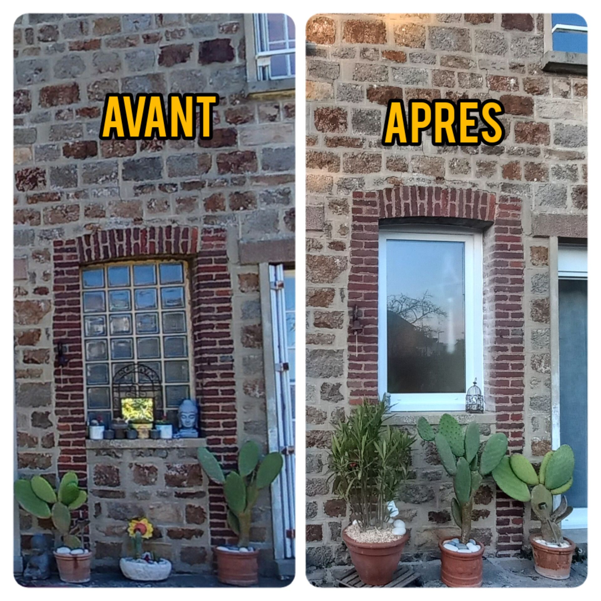 Nouvelle fenêtre en PVC