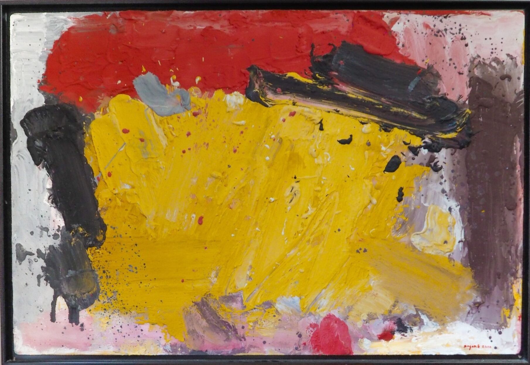 Miroir en forme de soleil à pointe.