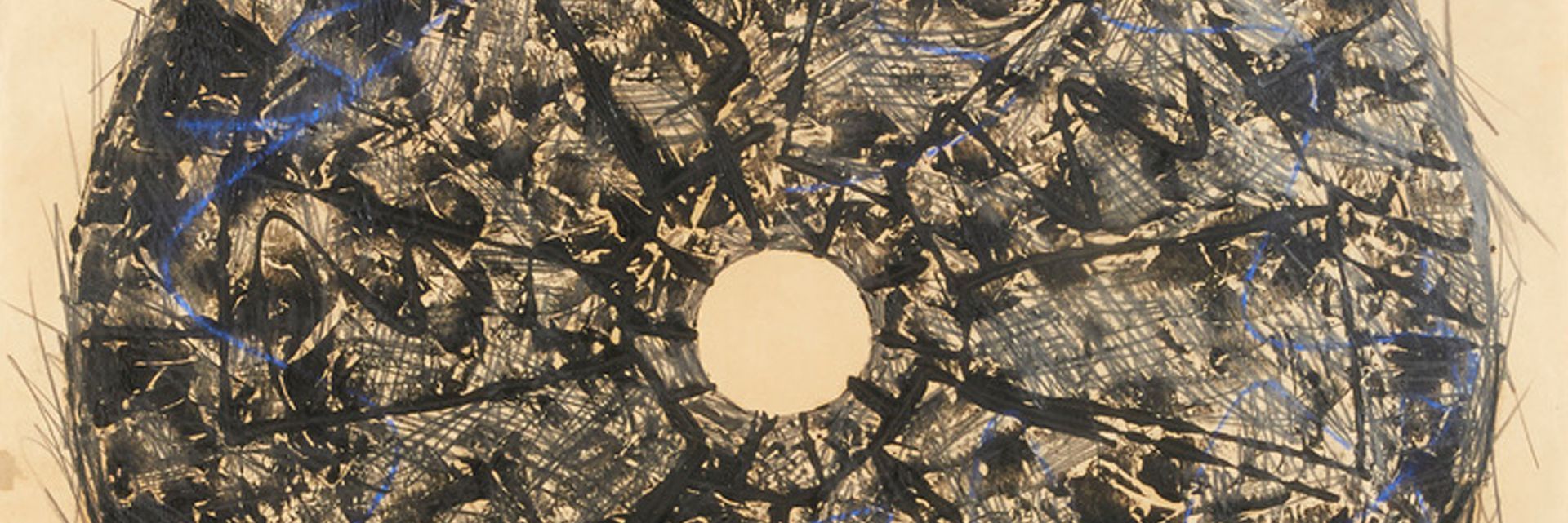 Dessin de type estampe à l'encre noire.