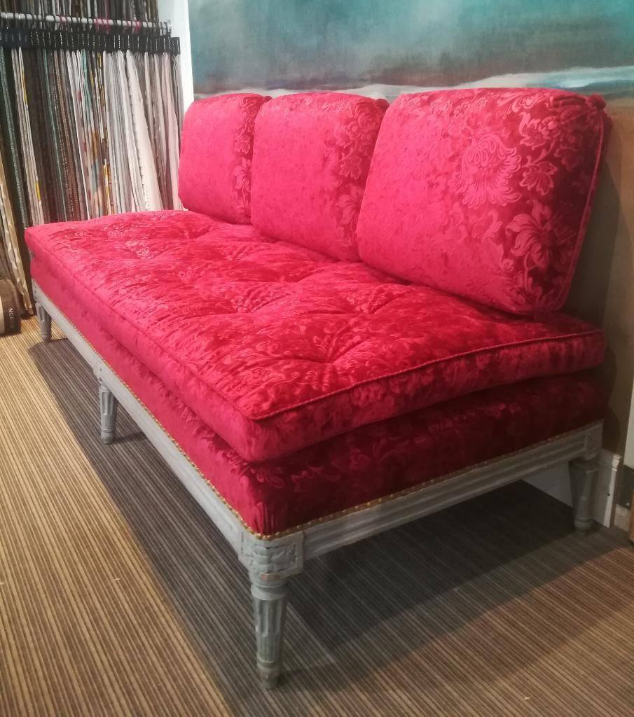 Nouvelle couverture pour une banquette