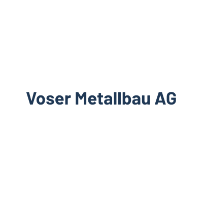 Logo de VOSER Metallbau AG