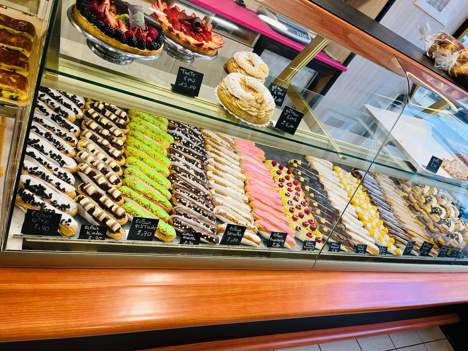 Vitrine de la boulangerie