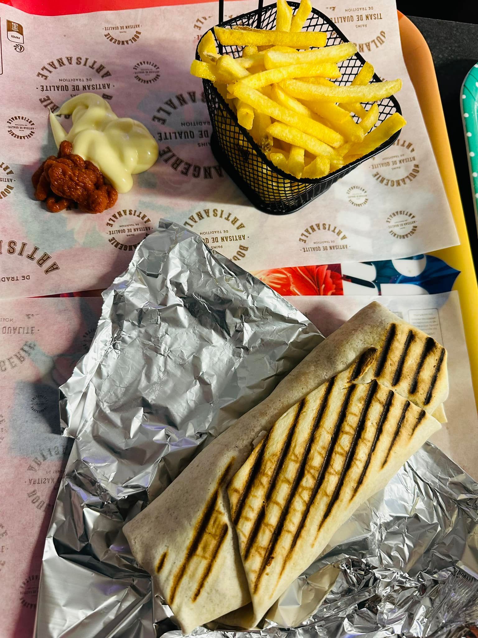 Tacos et frites