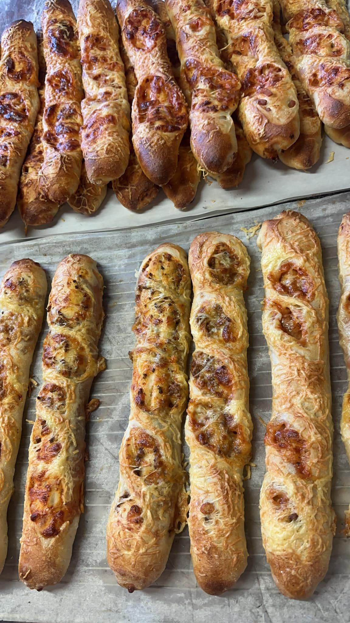 Baguettes salées