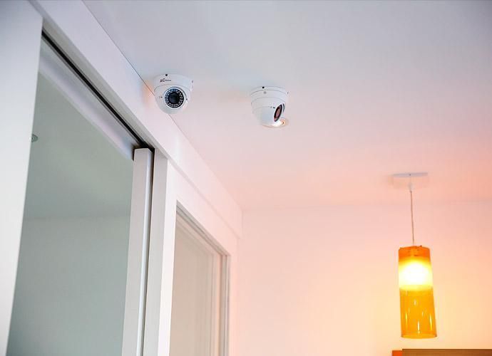 Installation de caméra de surveillance