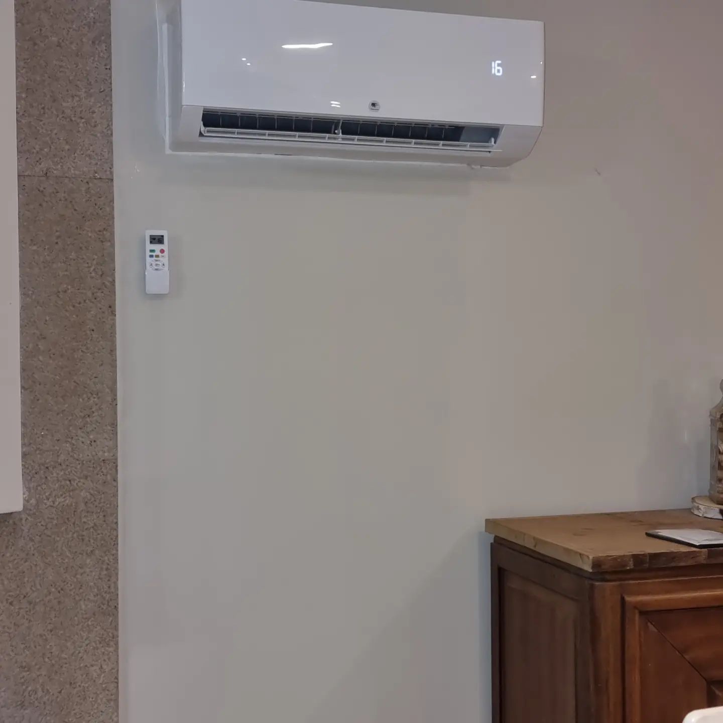 Une climatisation dans un bureau