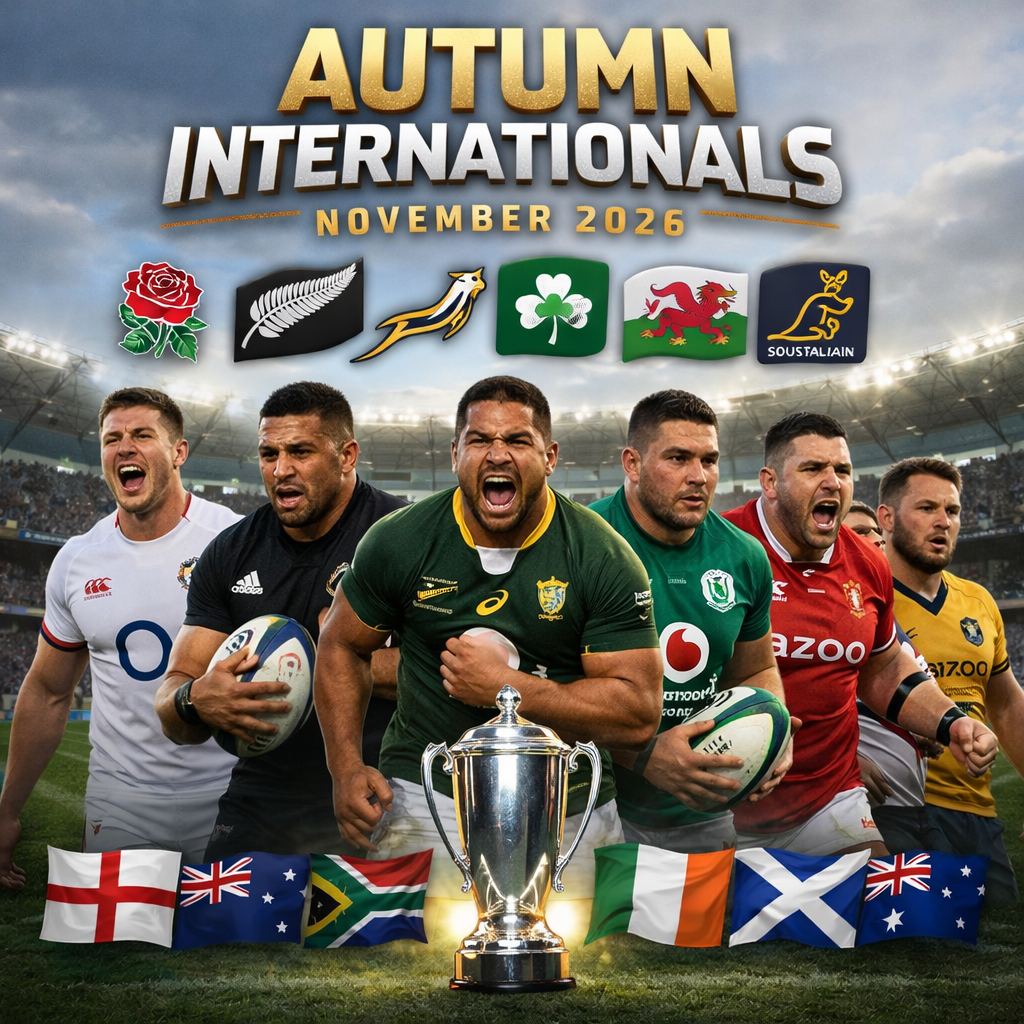 Rugby Autumn Internationals Ticket 2025