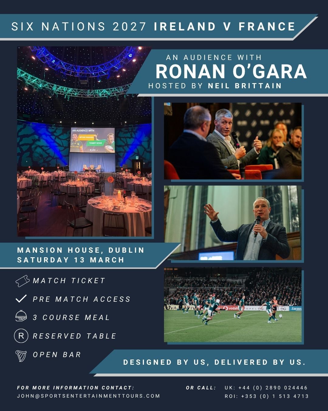 An Audience with Bryan Habana & Tommy Bowe | Rugby | Sports Entertainment Tours