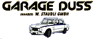 Garage Duss Inhaber W. Staubli GmbH Logo