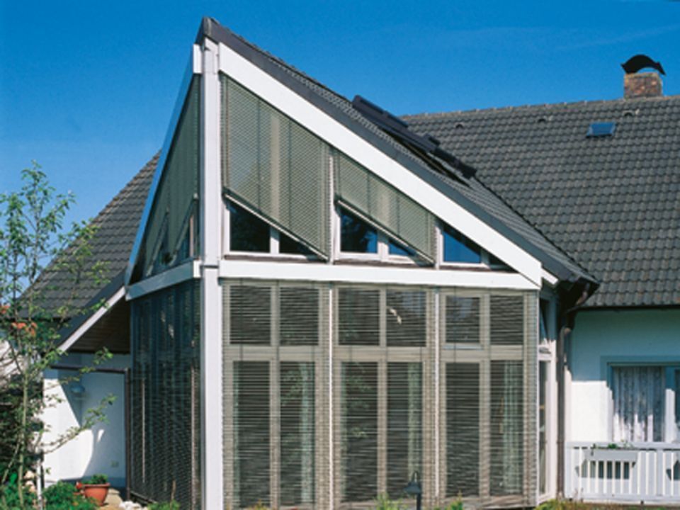 Schrägbeschattung von Danner Sonnenschutz