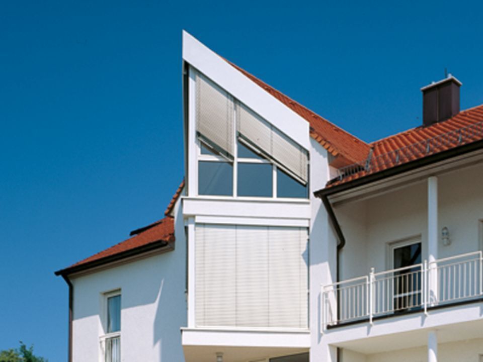 Schrägbeschattung von Danner Sonnenschutz