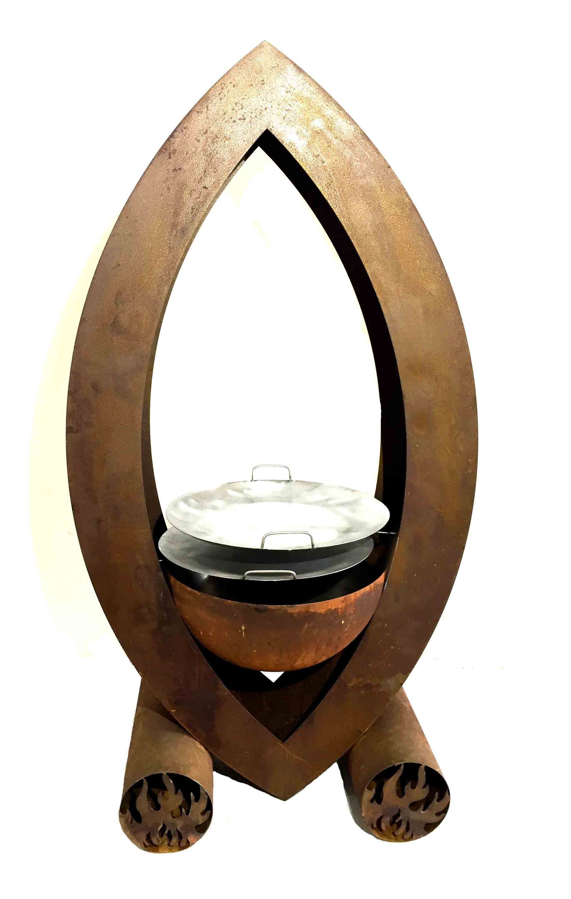 Brunnen & Kamine & Feuerstellen & Ellypsen