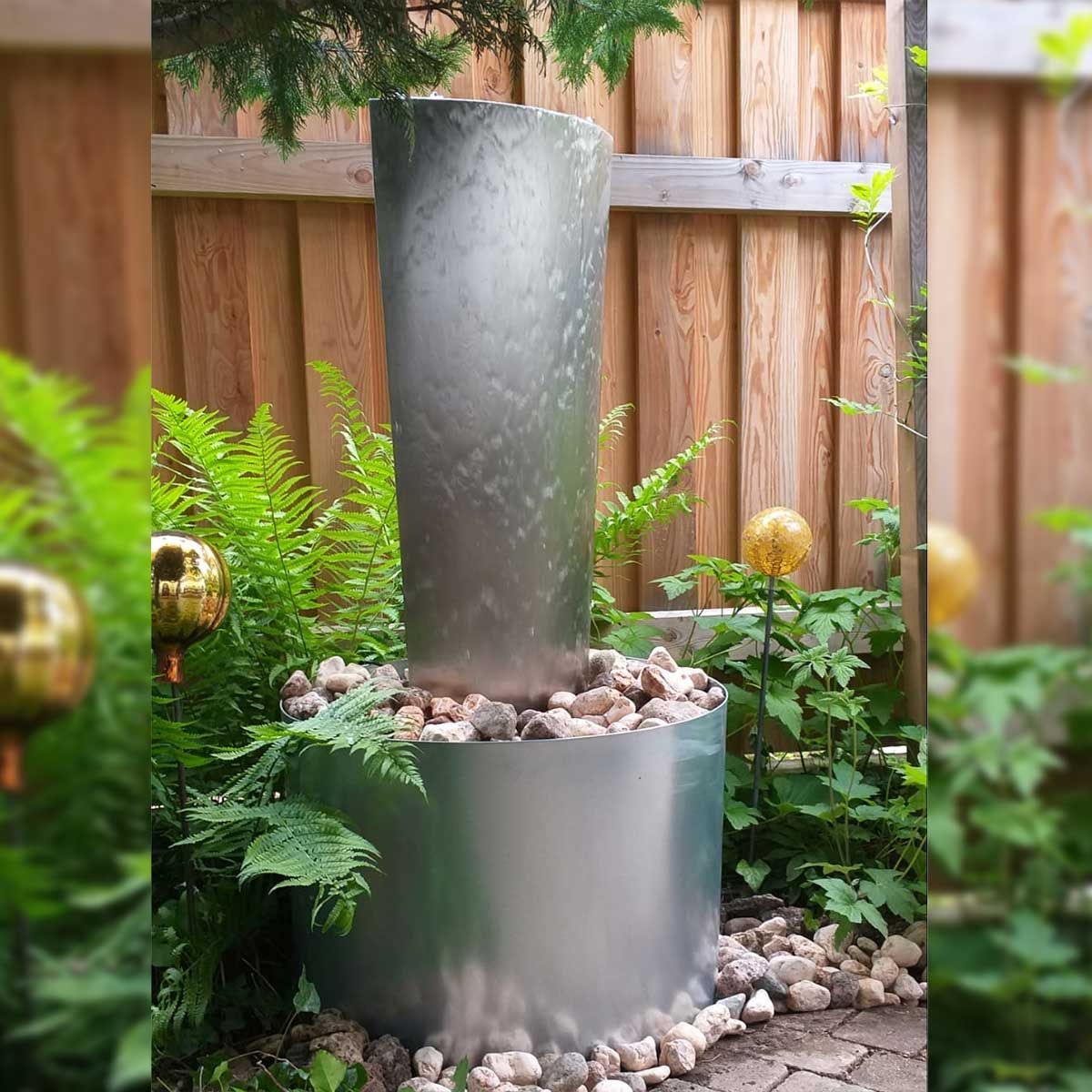 Brunnen & Kamine & Feuerstellen & Ellypsen