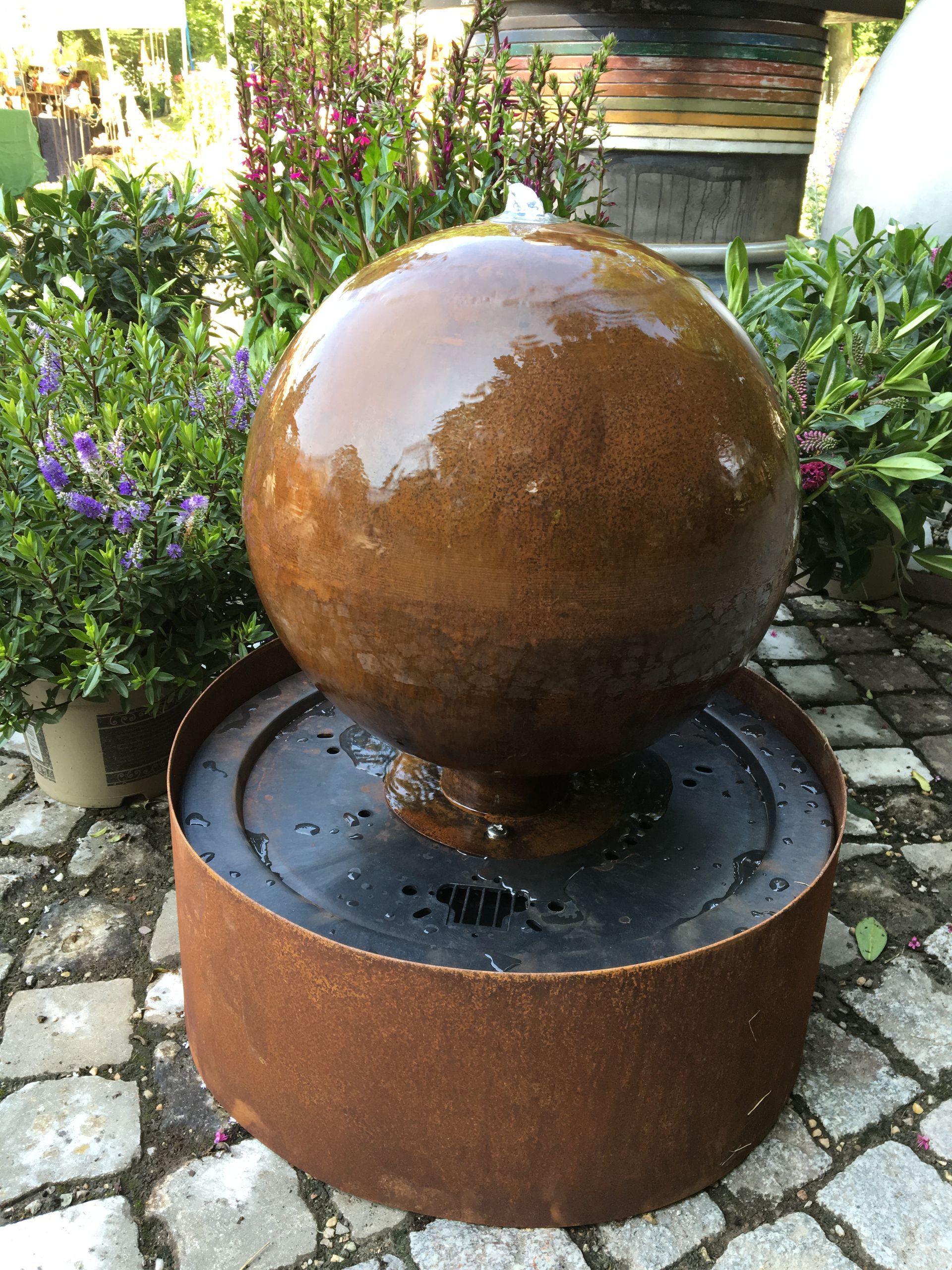 Brunnen & Kamine & Feuerstellen & Ellypsen